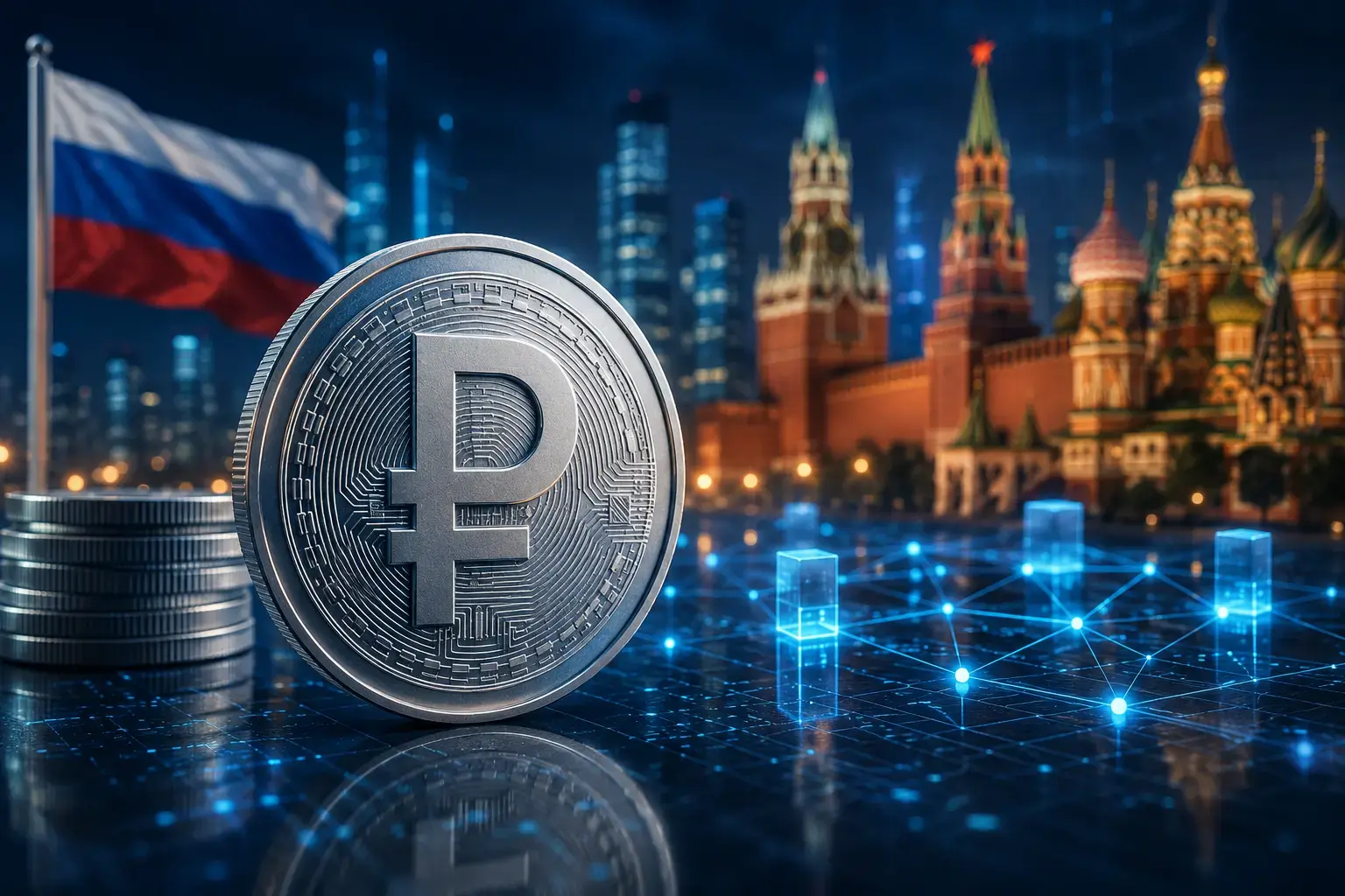 Russia Tests Digital Ruble for Government Salary Payments